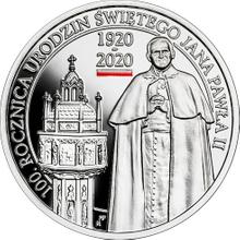 10 Zlotych 2020    "100 Jahrestag Geburt von Papst Johannes Paul II"