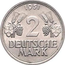 2 marki 1951 G  