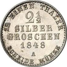 2-1/2 Silbergroschen 1848 A  