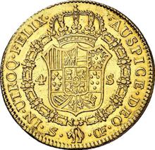 4 escudos 1773 S CF 