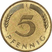 5 Pfennig 1985 J  