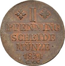 1 Pfennig 1834  CvC 