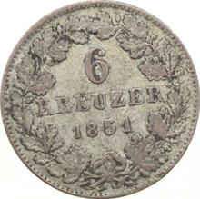 6 Kreuzers 1851   