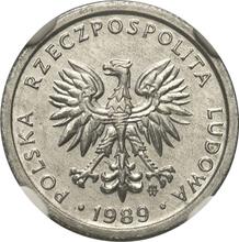 1 Zloty 1989 MW  
