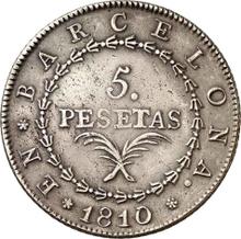 5 Pesetas 1810   