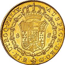 8 escudos 1819 M GJ 