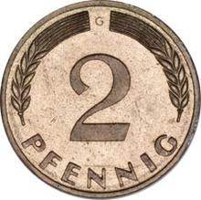 2 Pfennige 1970 G  