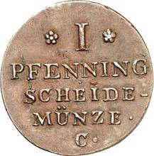 1 Pfennig 1817 C  