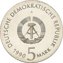 5 Mark 1990 A   "Kurt Tucholsky"