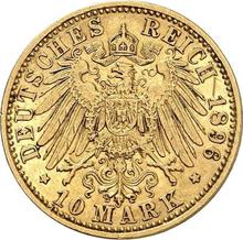 10 marcos 1896 A   "Anhalt"