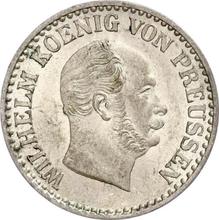 1 серебряный грош 1863 A  