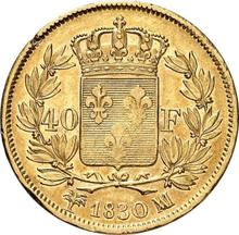 40 francos 1830 MA  