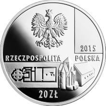 20 Zlotych 2015 MW   "Relics of the palace and religious complex in Ostrow Lednicki"