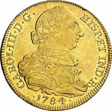 8 escudo 1784 P SF 