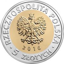 5 Zlotych 2016 MW   "Schloss Stettin"