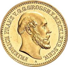 10 марок 1878 A   "Мекленбург-Шверин"