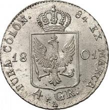 4 groschen 1801 A   "Silesia"