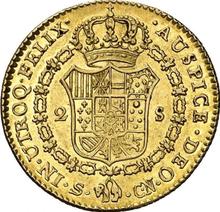 2 escudo 1794 S CN 
