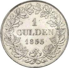 1 гульден 1855   