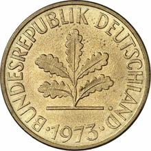 10 Pfennige 1973 D  