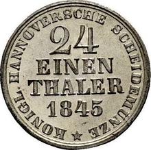 1/24 Thaler 1845  B 