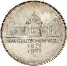 5 marek 1971 G   "100 lat Cesarstwa Niemieckiego"