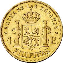 4 pesos 1868   