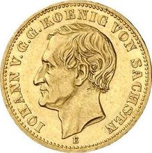 10 marcos 1872 E   "Sajonia"