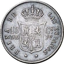 10 Centavos 1867   