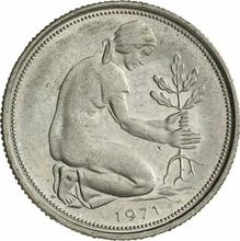 50 Pfennig 1971 G  
