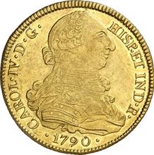 8 escudo 1790 P SF 