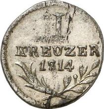 1 крейцер 1814   