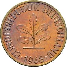 10 Pfennig 1968 D  