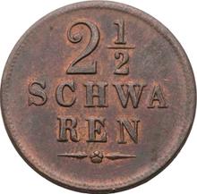 2 1/2 Schwaren 1853   