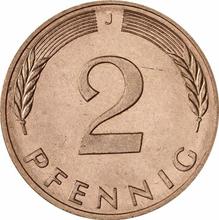 2 Pfennige 1981 J  