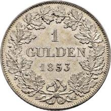 1 gulden 1853   