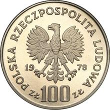 100 złotych 1978 MW   "200-lecie urodzin Adama Mickiewicza" (PRÓBA)