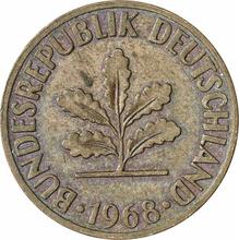 2 Pfennig 1968 J  