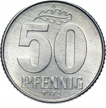 50 пфеннигов 1973 A  