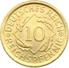 10 Reichspfennigs 1935 D  