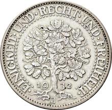 5 Reichsmark 1932 J   "Oak Tree"