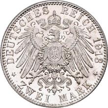 2 marki 1913 D   "Saksonia-Meiningen"