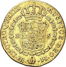 2 escudo 1798 NR JJ 