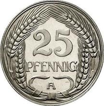25 Pfennig 1911 A  