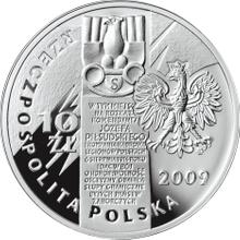 10 złotych 2009 MW  RK "95 Rocznica wymarszu Pierwszej Kompanii Kadrowej"