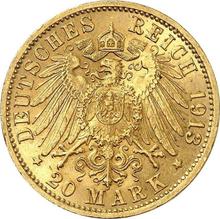 20 марок 1913 G   "Баден"