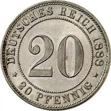 20 Pfennige 1888 J  