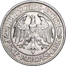 5 Reichsmarks 1928 G   "Roble"