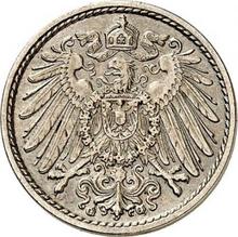 5 Pfennige 1896 G  
