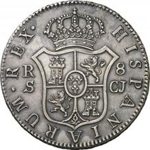 8 reales 1819 S CJ 